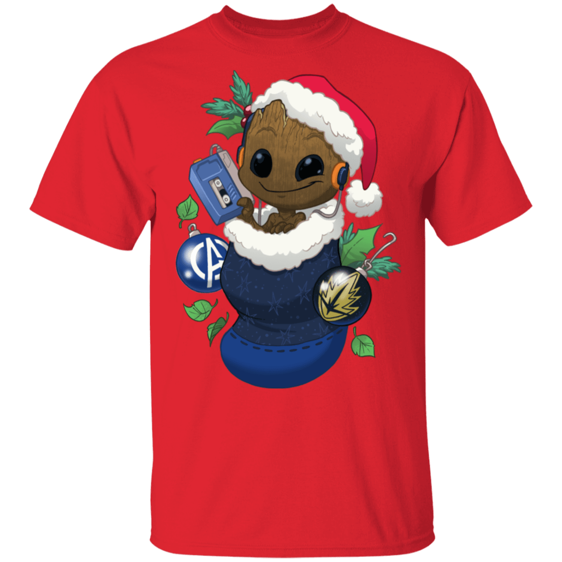 T-Shirts Red / S Stocking Stuffer Groot T-Shirt