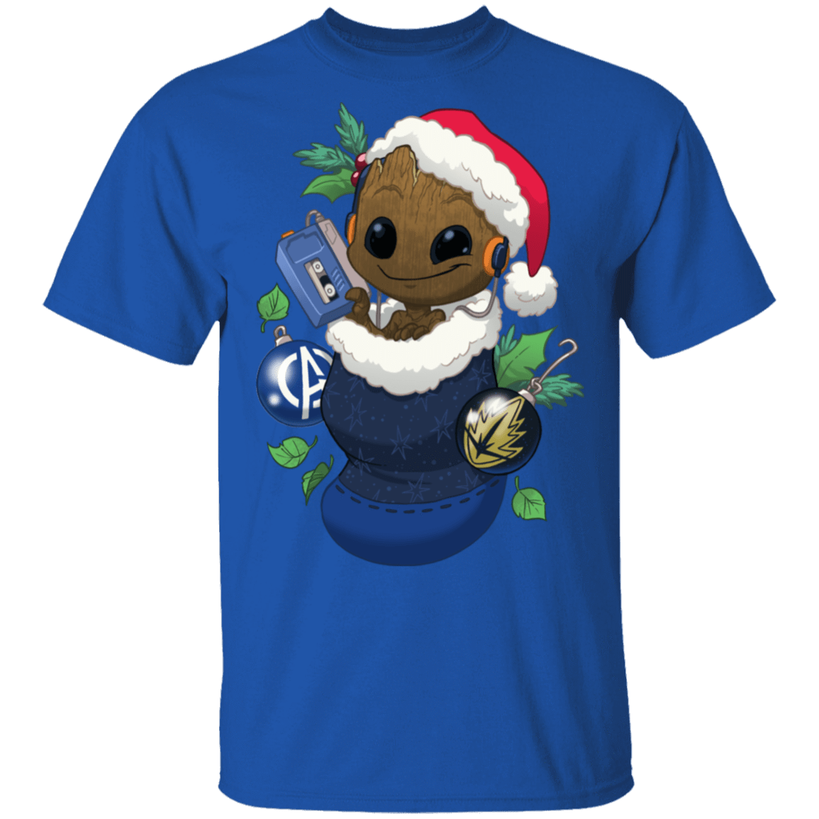 T-Shirts Royal / S Stocking Stuffer Groot T-Shirt