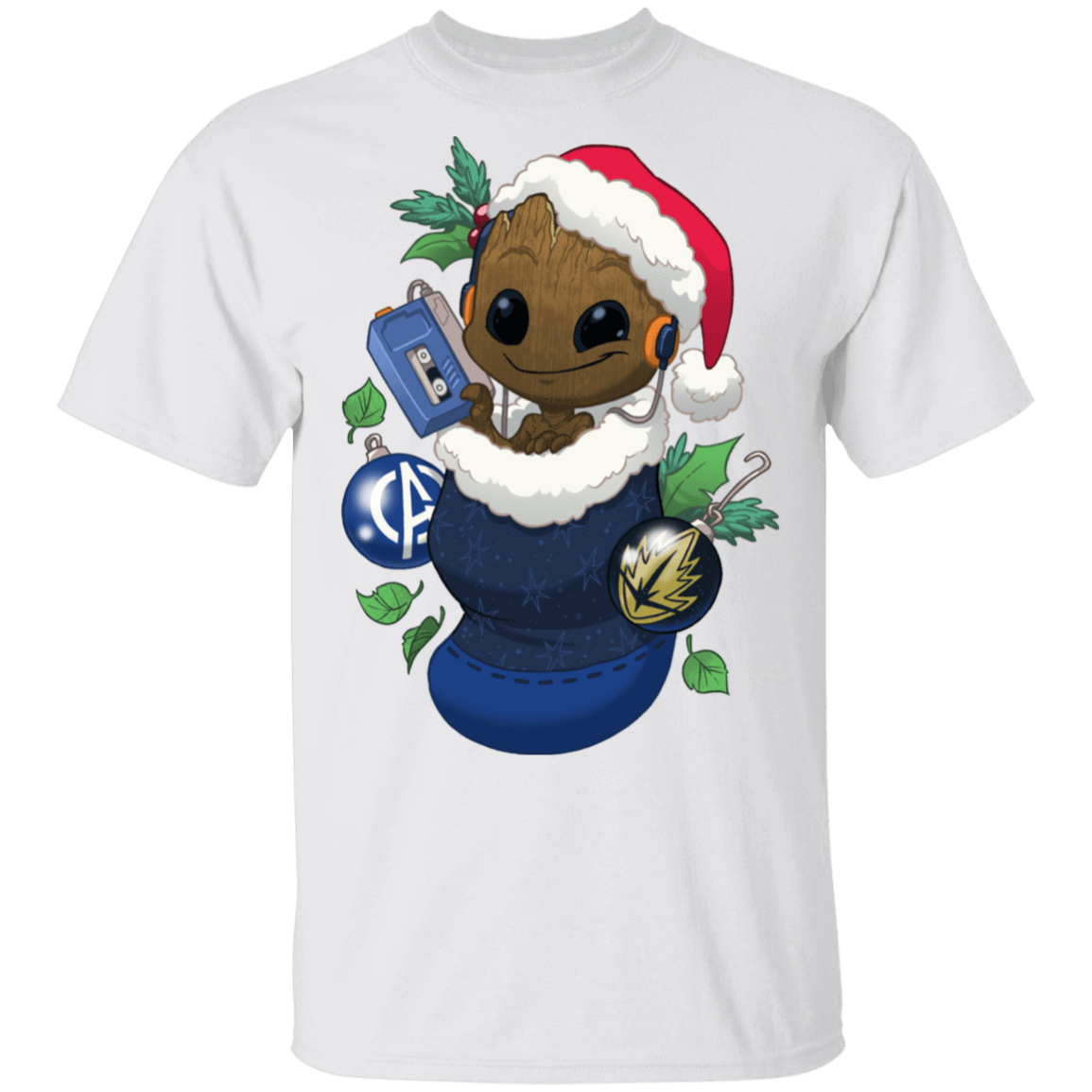 T-Shirts White / S Stocking Stuffer Groot T-Shirt
