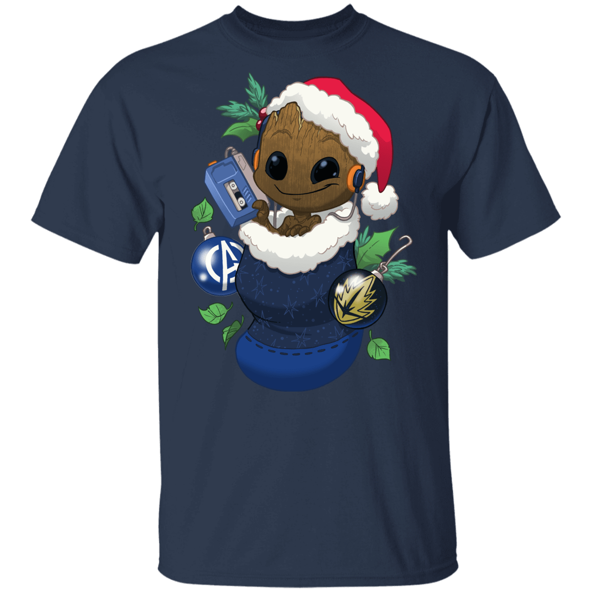 T-Shirts Navy / YXS Stocking Stuffer Groot Youth T-Shirt