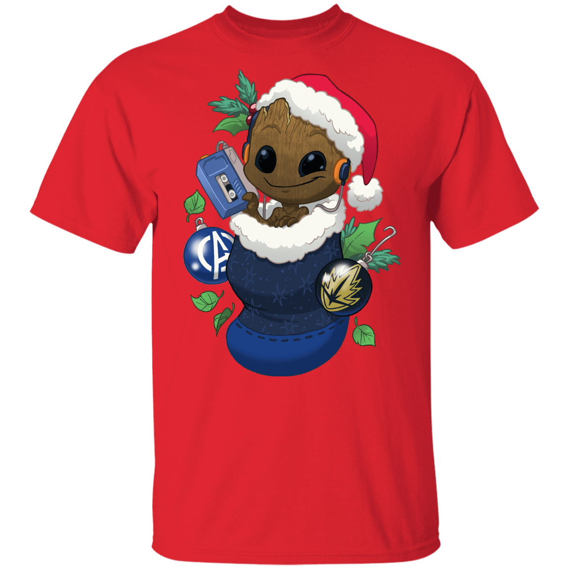 T-Shirts Red / YXS Stocking Stuffer Groot Youth T-Shirt