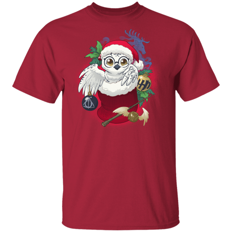 T-Shirts Cardinal / S Stocking Stuffer HP Owl T-Shirt