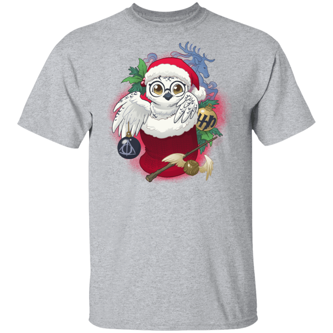 T-Shirts Sport Grey / S Stocking Stuffer HP Owl T-Shirt