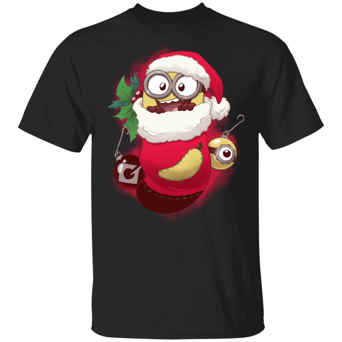 T-Shirts Black / S Stocking Stuffer Minion T-Shirt