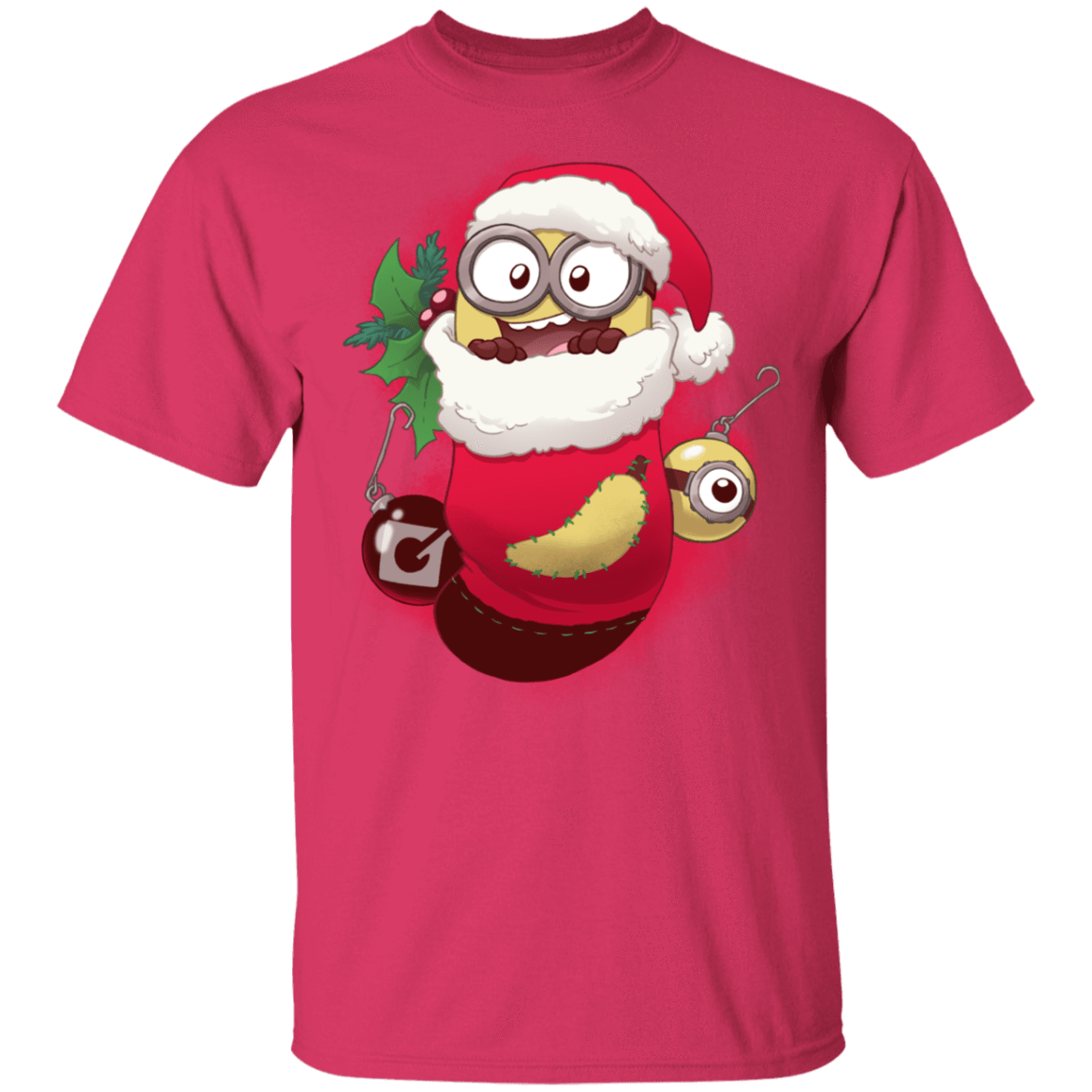 T-Shirts Heliconia / S Stocking Stuffer Minion T-Shirt