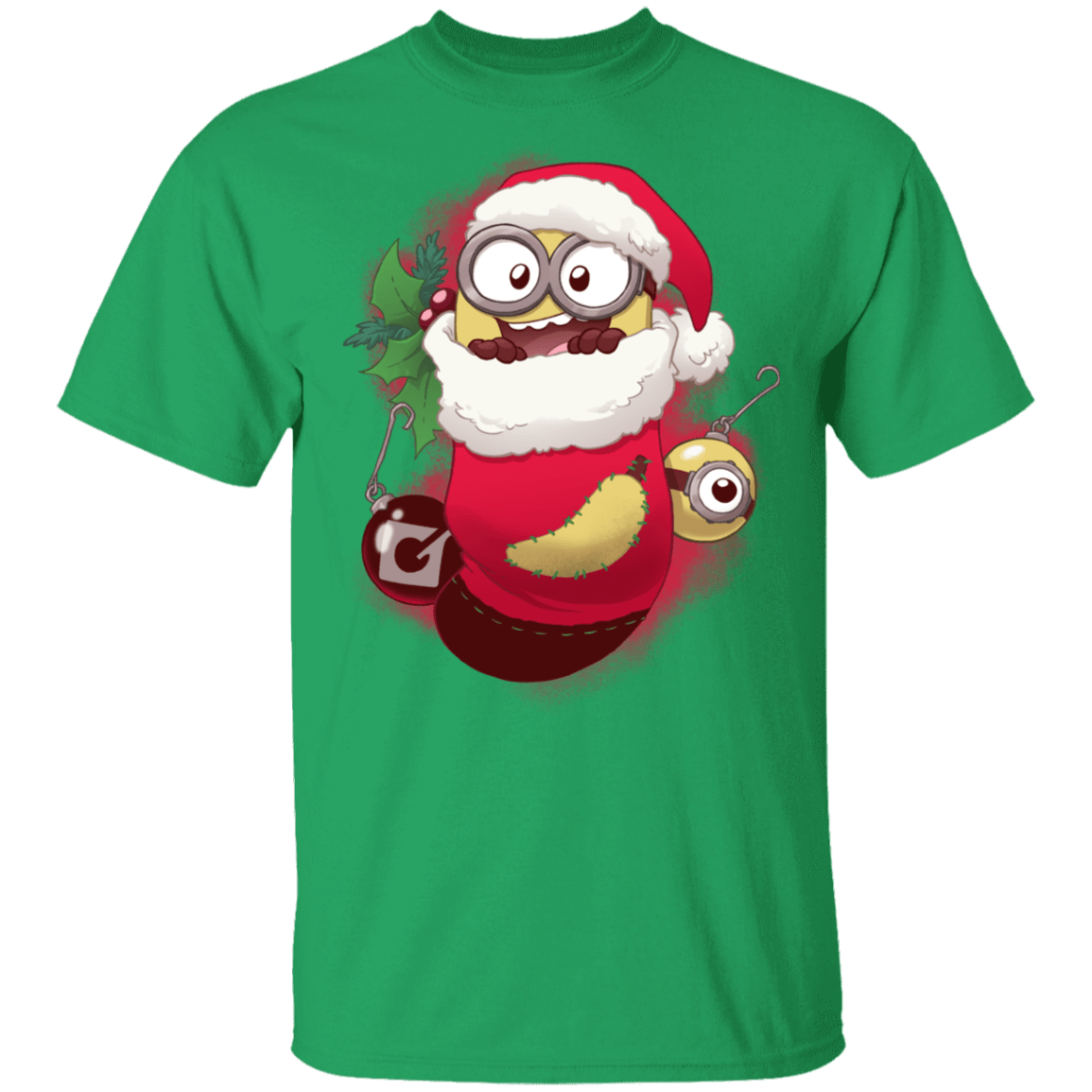 T-Shirts Irish Green / S Stocking Stuffer Minion T-Shirt
