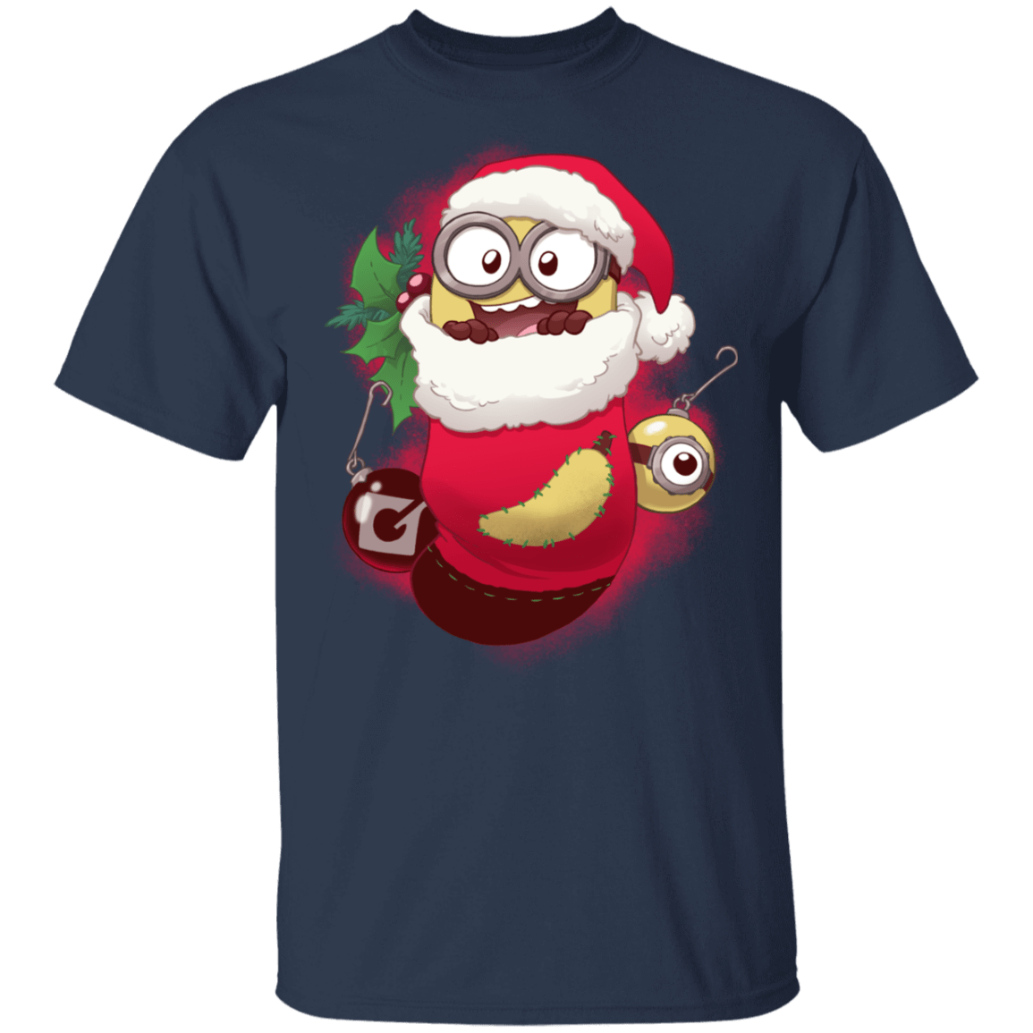 T-Shirts Navy / S Stocking Stuffer Minion T-Shirt