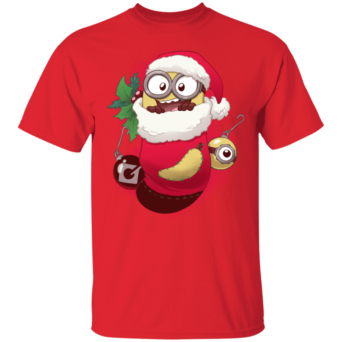 T-Shirts Red / S Stocking Stuffer Minion T-Shirt