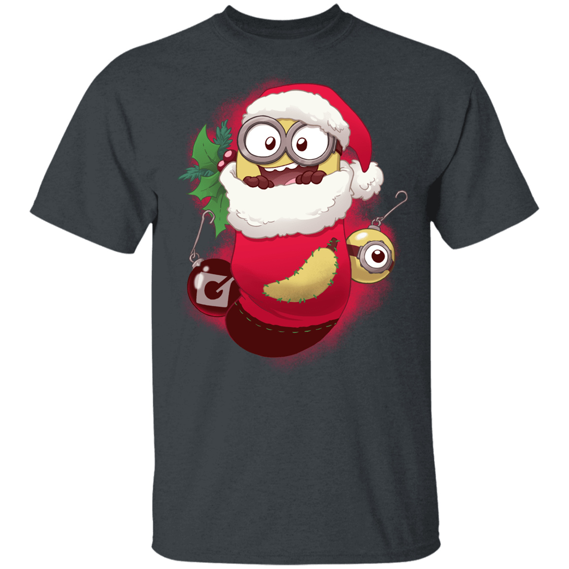 T-Shirts Dark Heather / YXS Stocking Stuffer Minion Youth T-Shirt