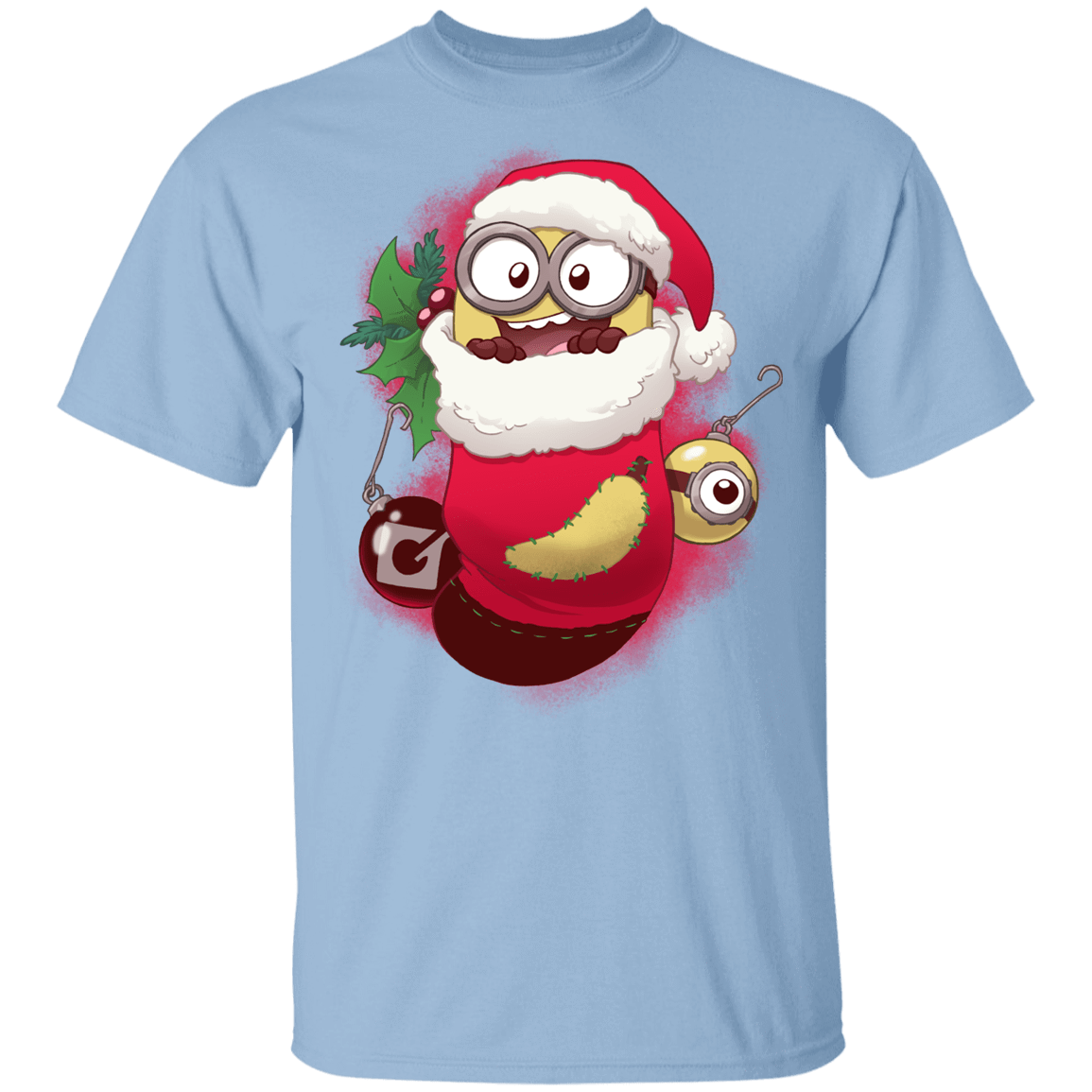 T-Shirts Light Blue / YXS Stocking Stuffer Minion Youth T-Shirt