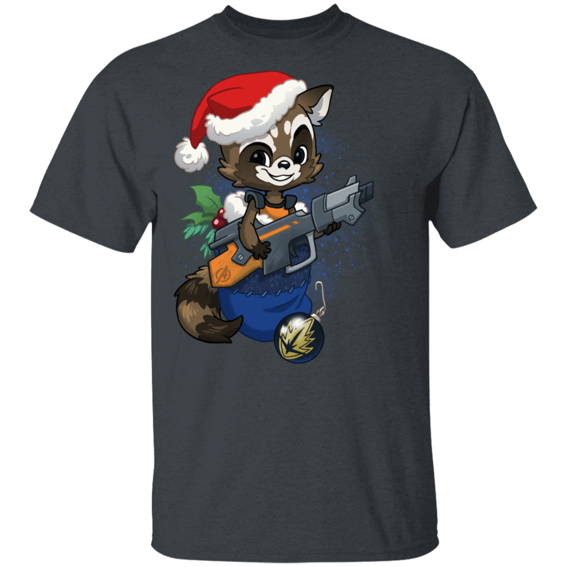 T-Shirts Dark Heather / S Stocking Stuffer Rocket T-Shirt