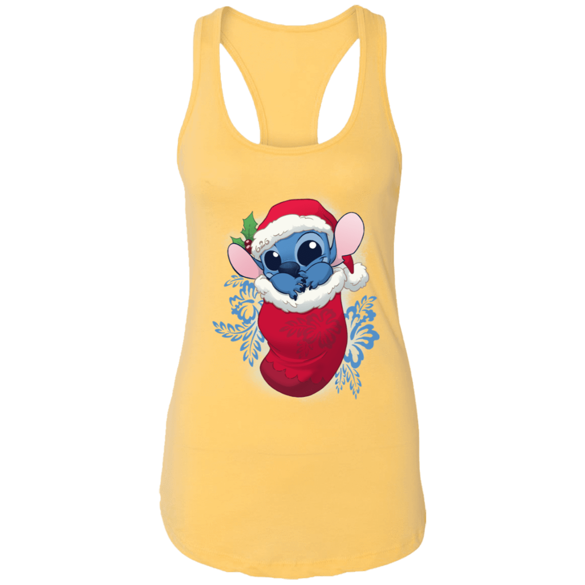 T-Shirts Banana Cream / X-Small Stocking Stuffer Stitch Women's Premium Racerback Tank