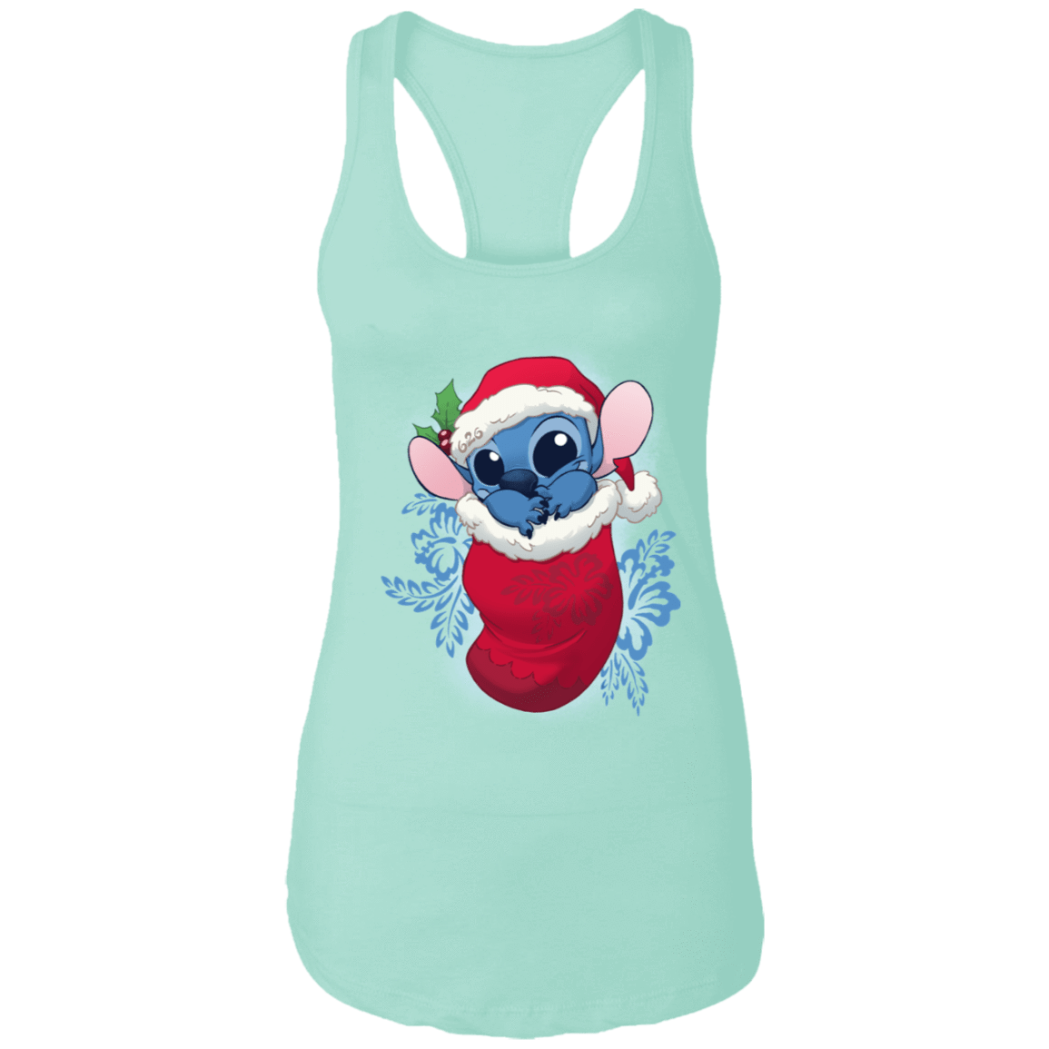 T-Shirts Mint / X-Small Stocking Stuffer Stitch Women's Premium Racerback Tank