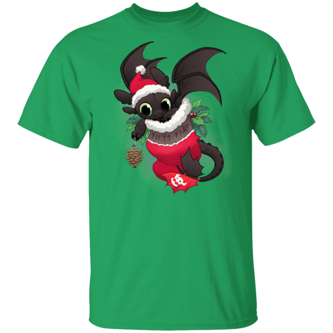 T-Shirts Irish Green / S Stocking Stuffer Tooth T-Shirt