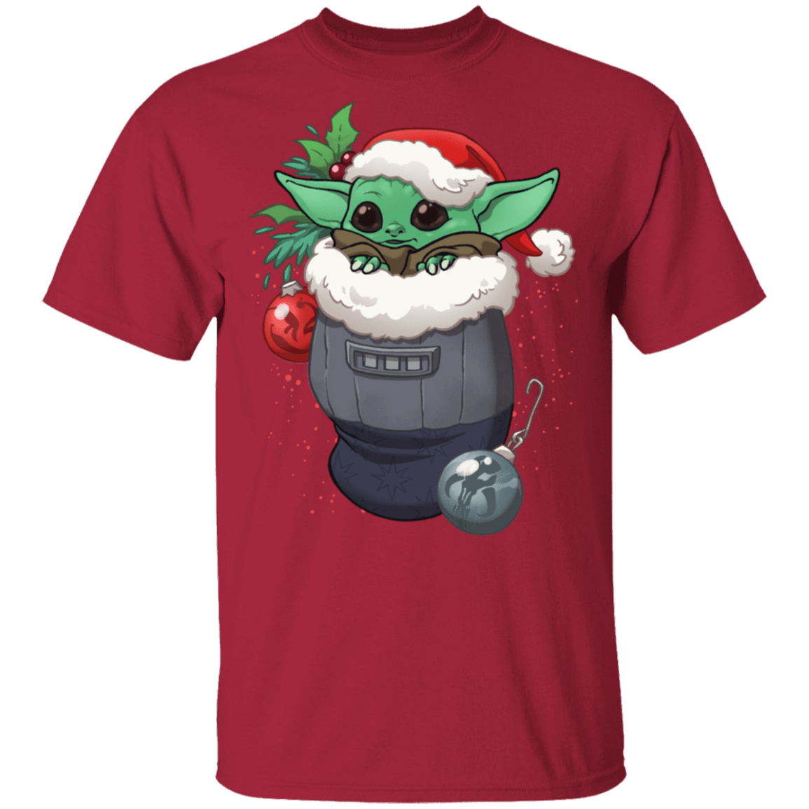 T-Shirts Cardinal / S Stocking Stuffer Yoda T-Shirt