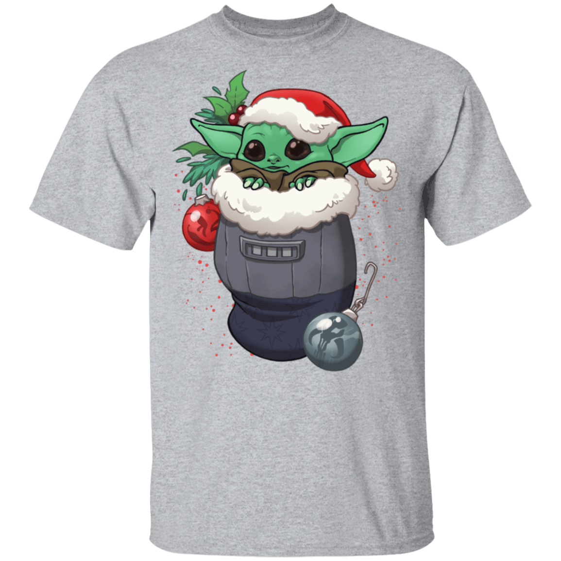 T-Shirts Sport Grey / S Stocking Stuffer Yoda T-Shirt