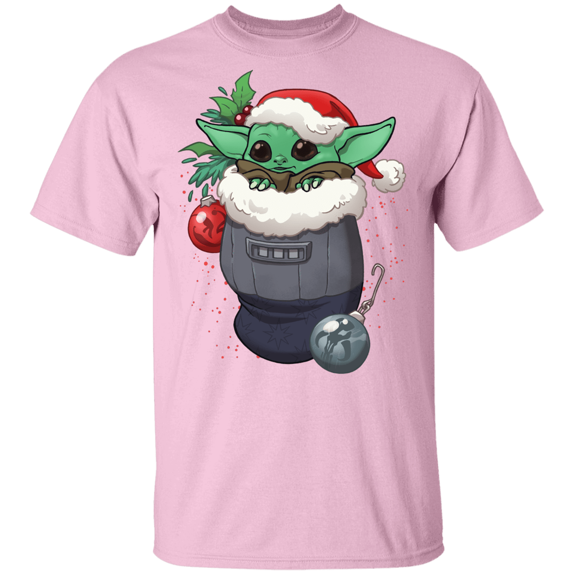 T-Shirts Light Pink / YXS Stocking Stuffer Yoda Youth T-Shirt