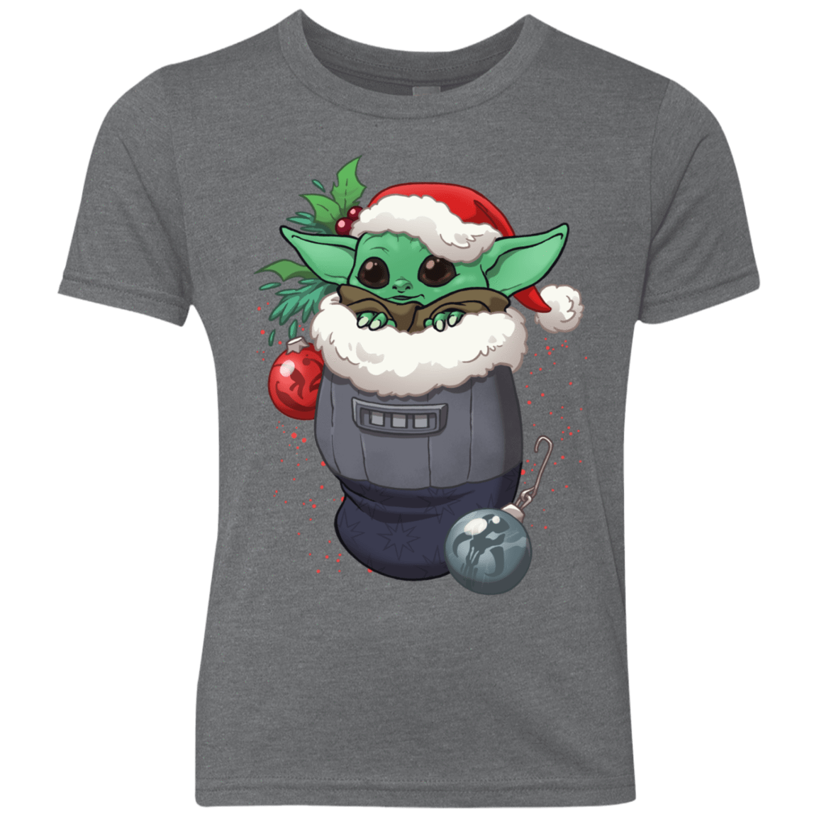 T-Shirts Premium Heather / YXS Stocking Stuffer Yoda Youth Triblend T-Shirt