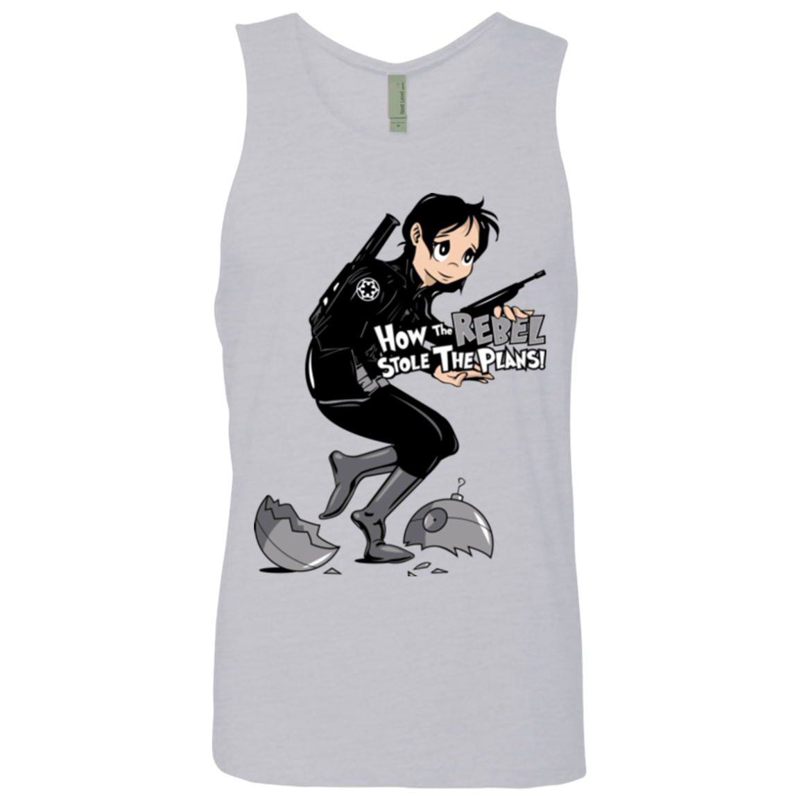 T-Shirts Heather Grey / Small Stolen Plans Men's Premium Tank Top