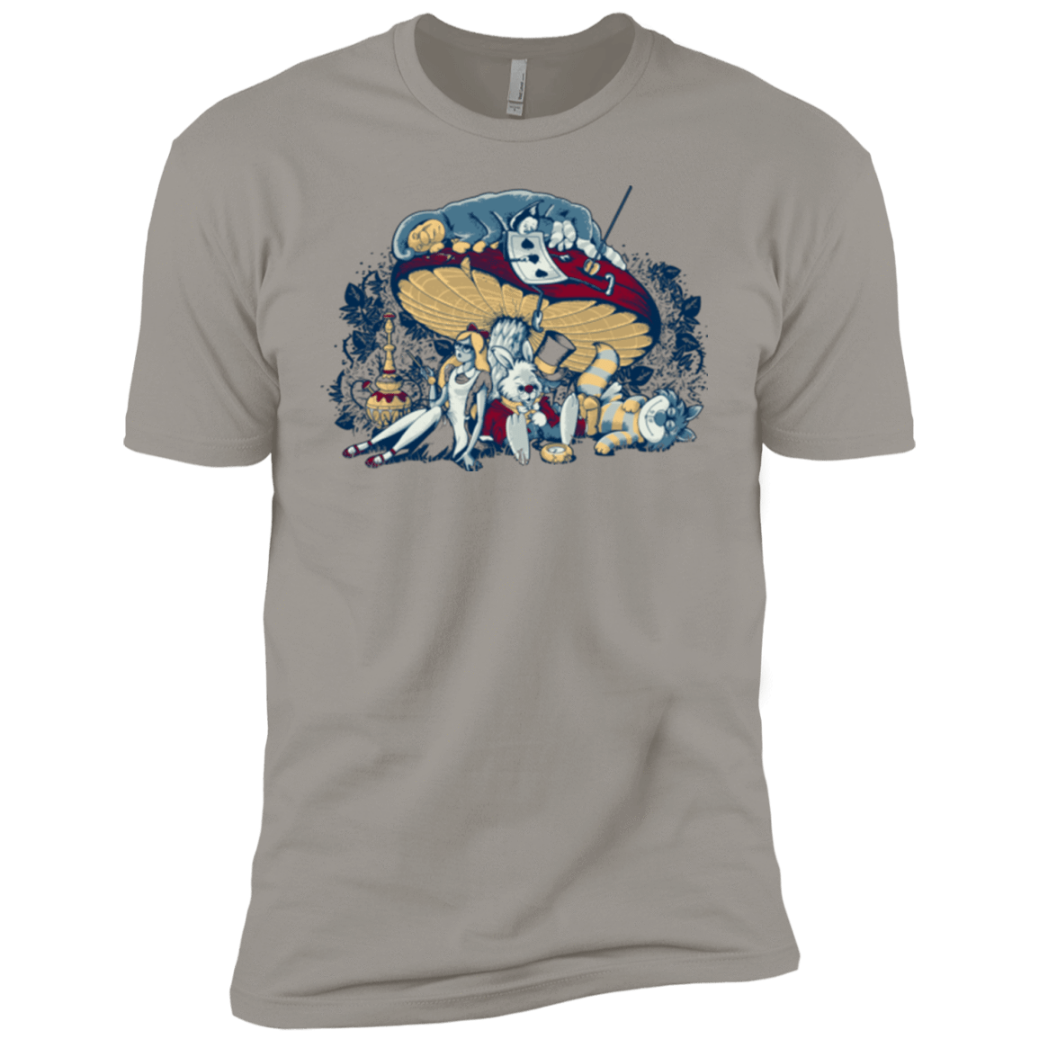T-Shirts Light Grey / YXS STONED IN WONDERLAND Boys Premium T-Shirt