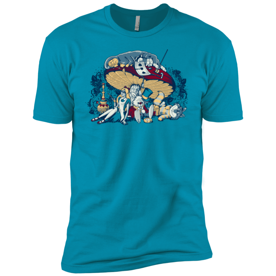 T-Shirts Turquoise / YXS STONED IN WONDERLAND Boys Premium T-Shirt