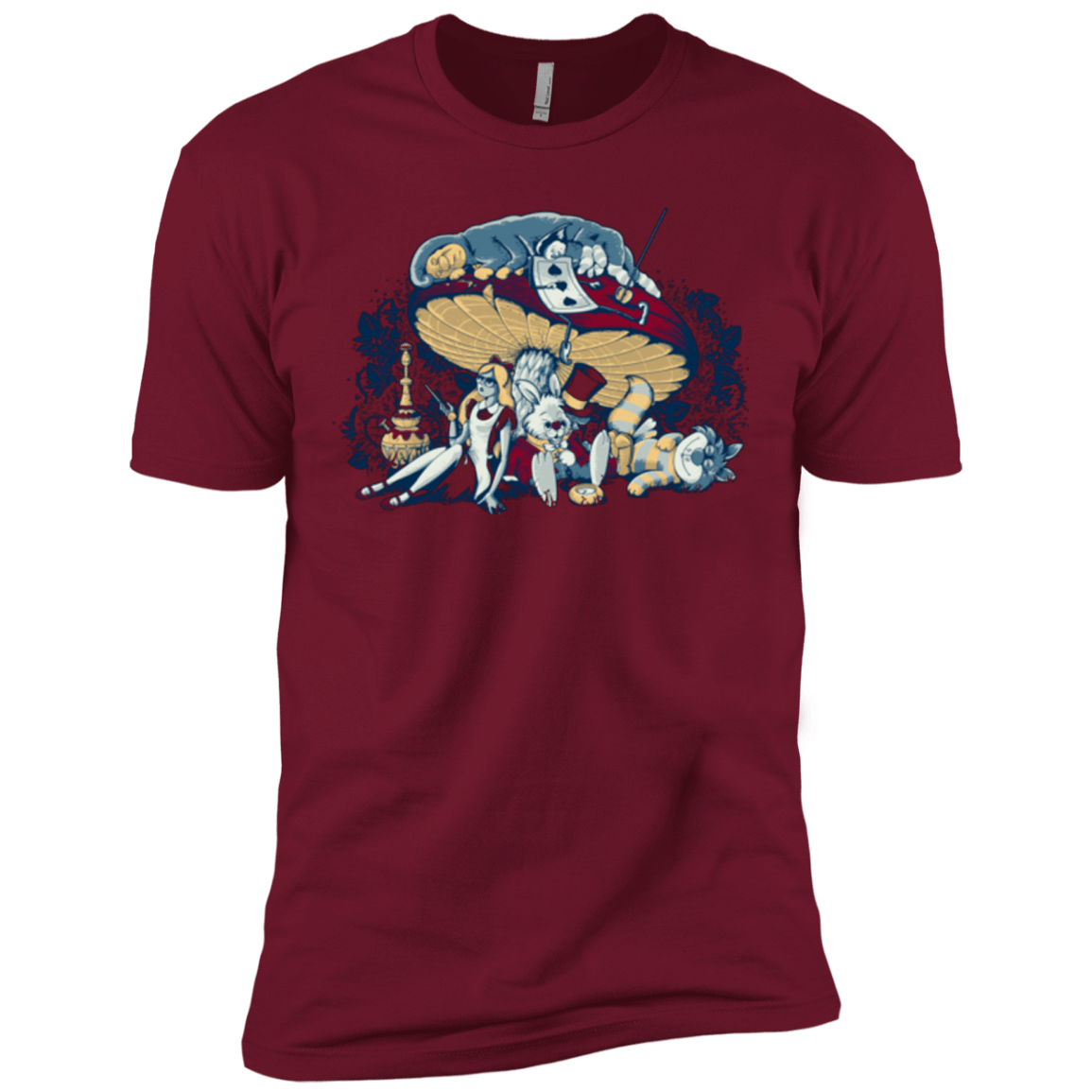 T-Shirts Cardinal / X-Small STONED IN WONDERLAND Men's Premium T-Shirt