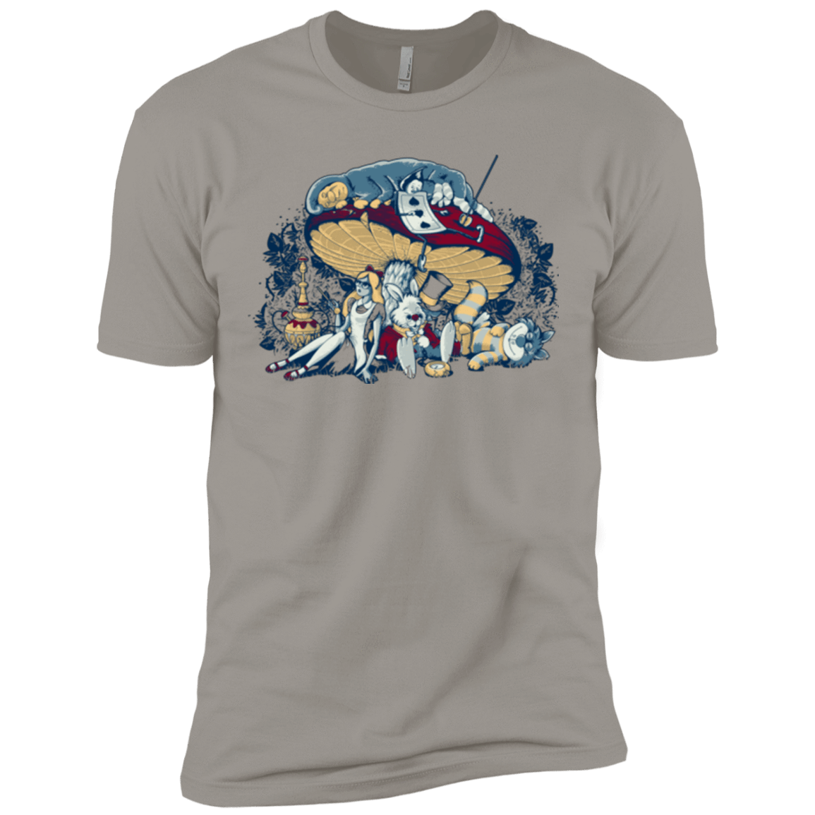 T-Shirts Light Grey / X-Small STONED IN WONDERLAND Men's Premium T-Shirt