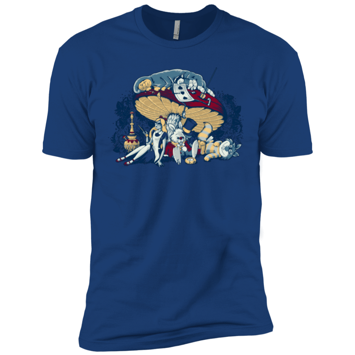 T-Shirts Royal / X-Small STONED IN WONDERLAND Men's Premium T-Shirt