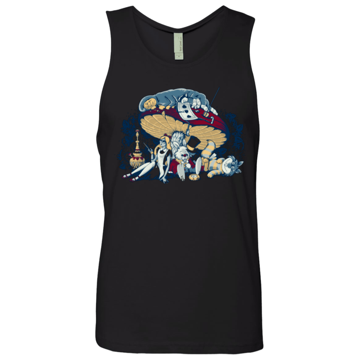 T-Shirts Black / Small STONED IN WONDERLAND Men's Premium Tank Top