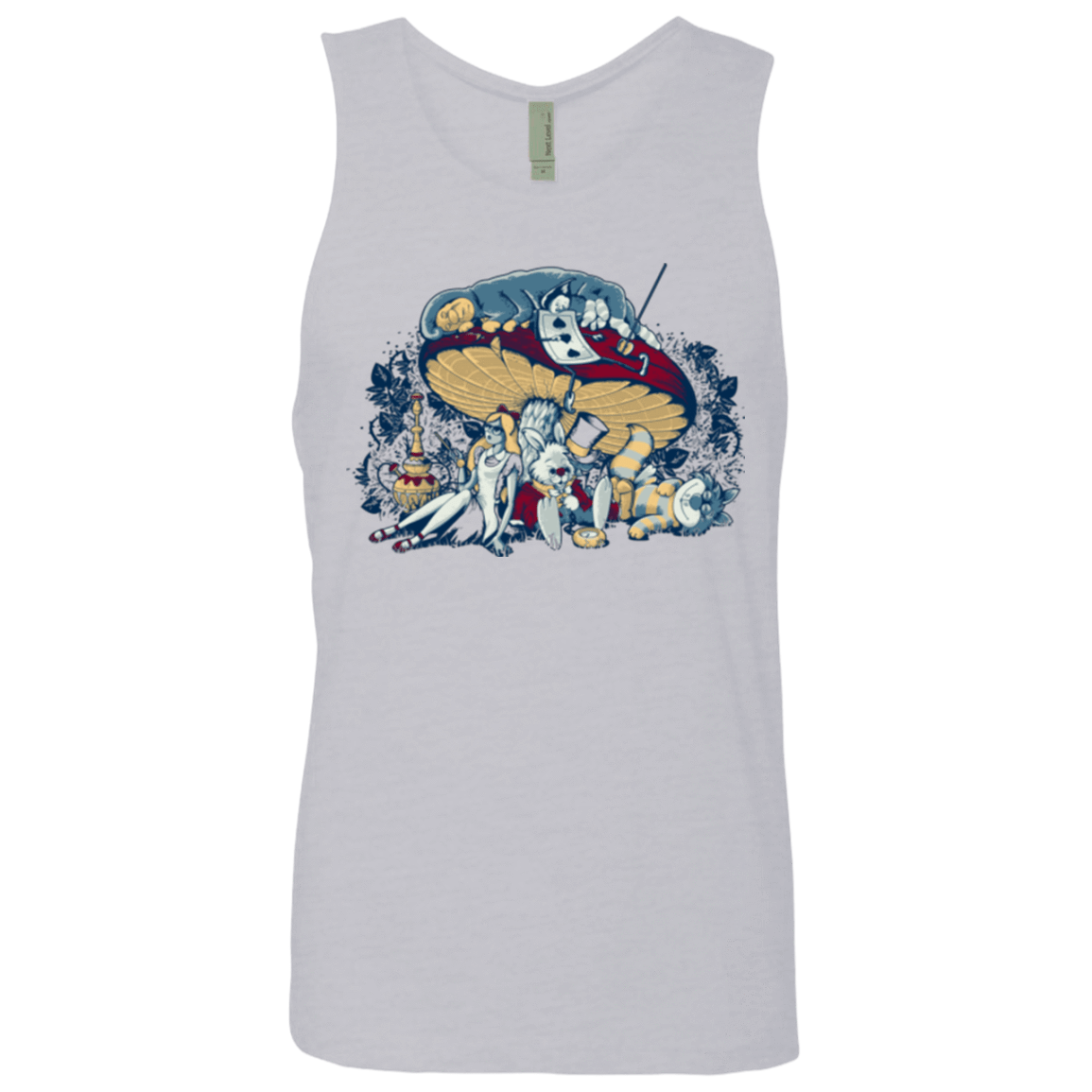 T-Shirts Heather Grey / Small STONED IN WONDERLAND Men's Premium Tank Top