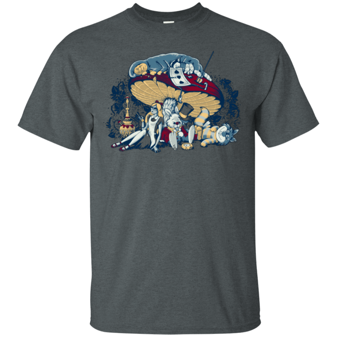 T-Shirts Dark Heather / Small STONED IN WONDERLAND T-Shirt