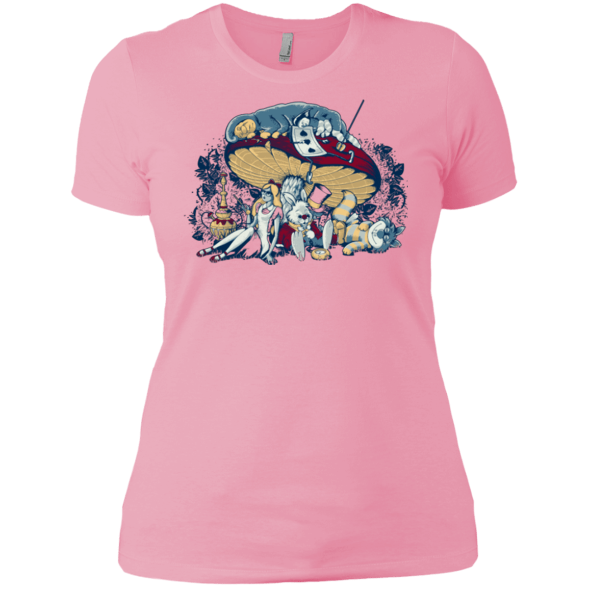 T-Shirts Light Pink / X-Small STONED IN WONDERLAND Women's Premium T-Shirt