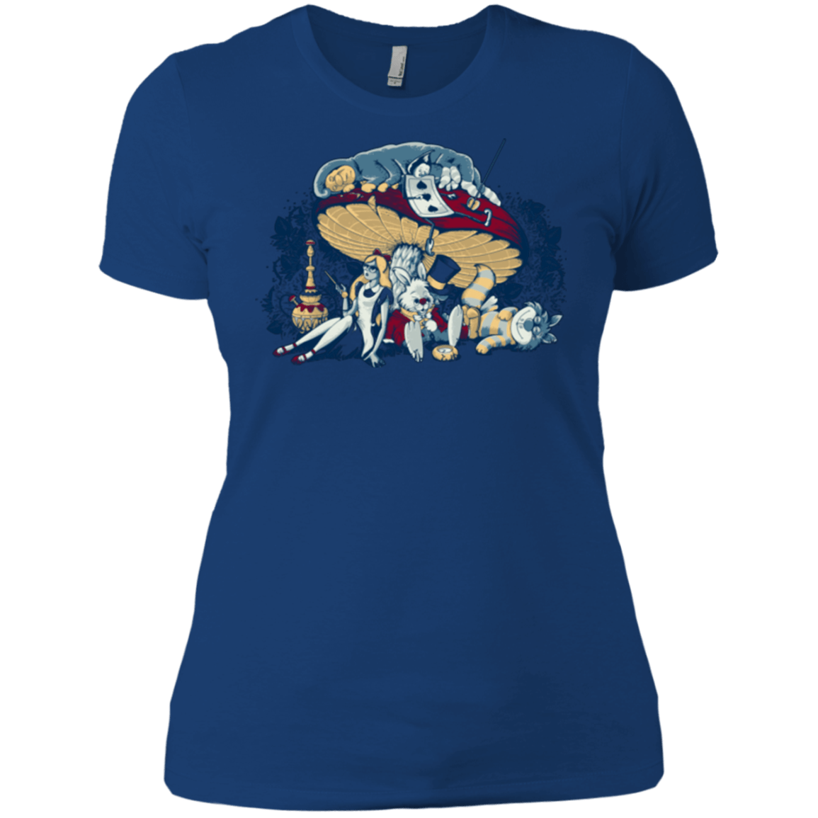 T-Shirts Royal / X-Small STONED IN WONDERLAND Women's Premium T-Shirt