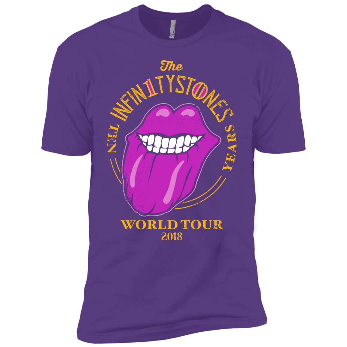 T-Shirts Purple Rush / YXS Stones World Tour Boys Premium T-Shirt