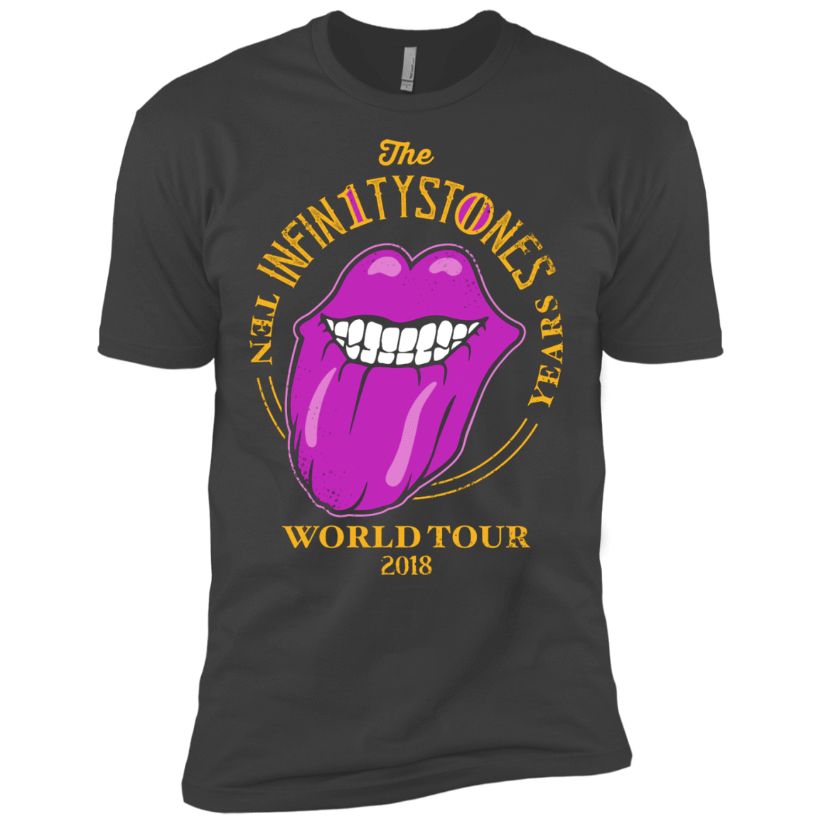 T-Shirts Heavy Metal / X-Small Stones World Tour Men's Premium T-Shirt
