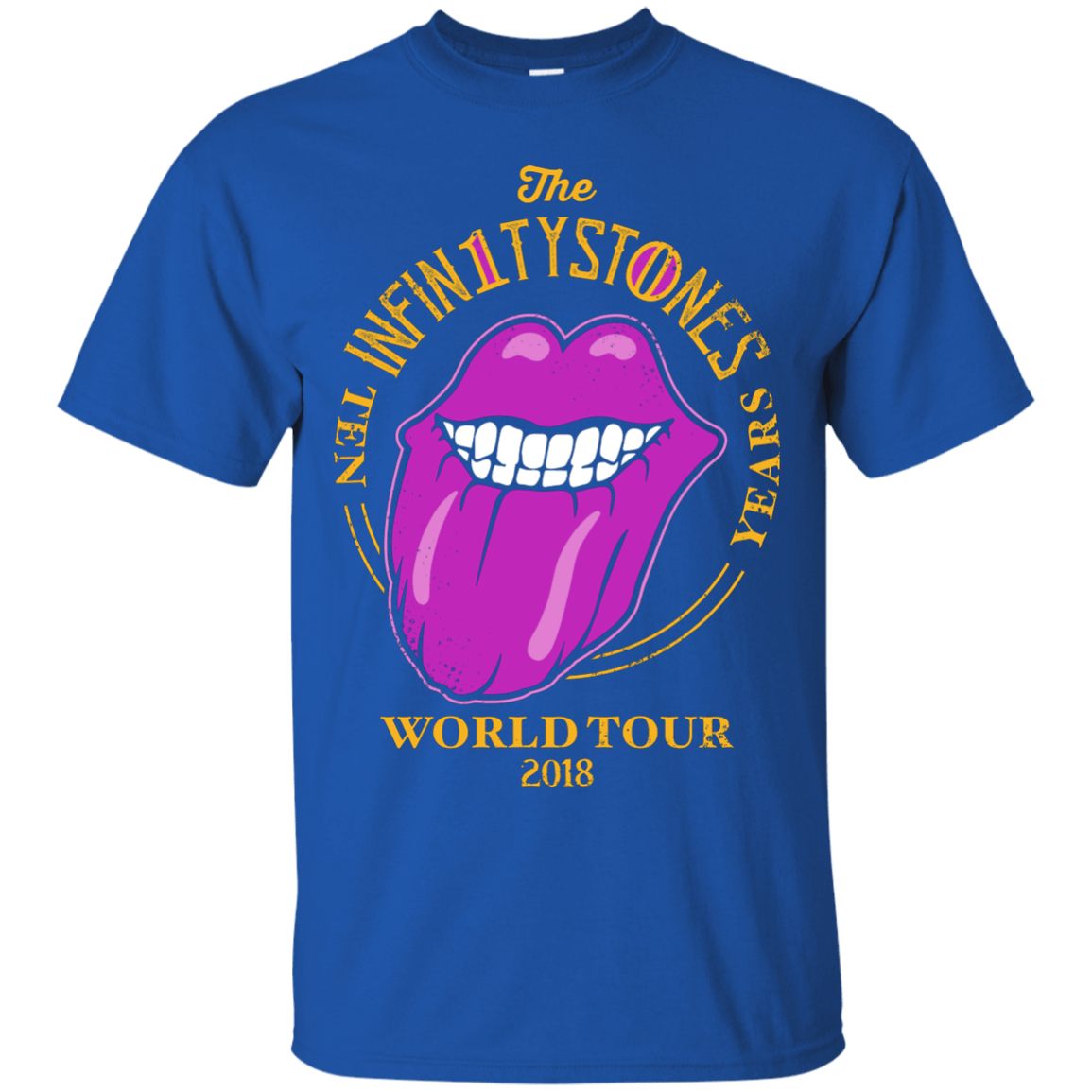 T-Shirts Royal / S Stones World Tour T-Shirt