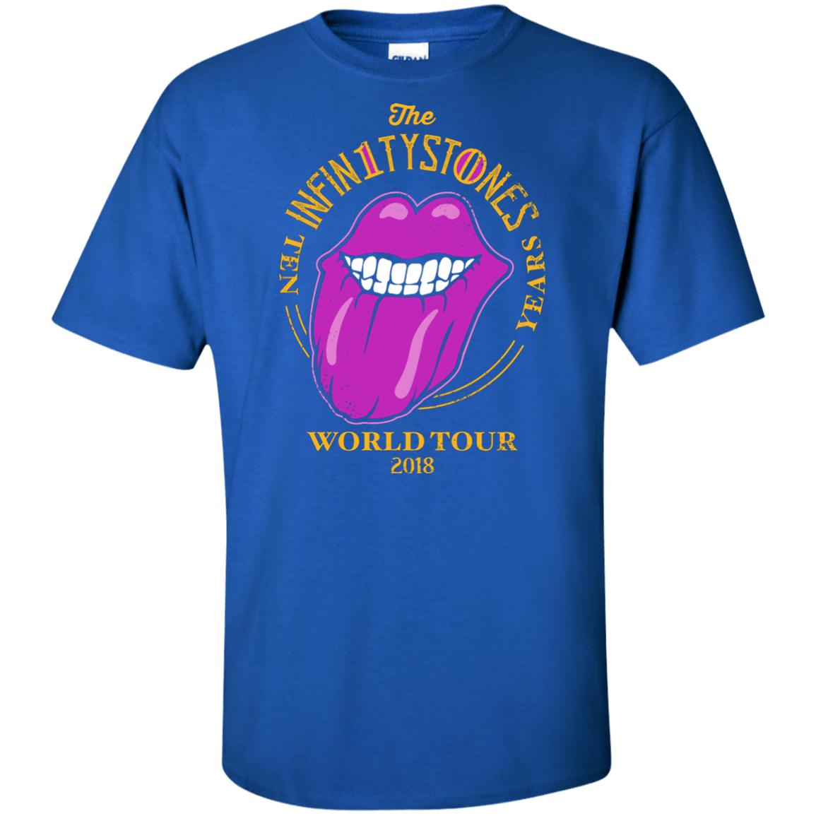 T-Shirts Royal / XLT Stones World Tour Tall T-Shirt