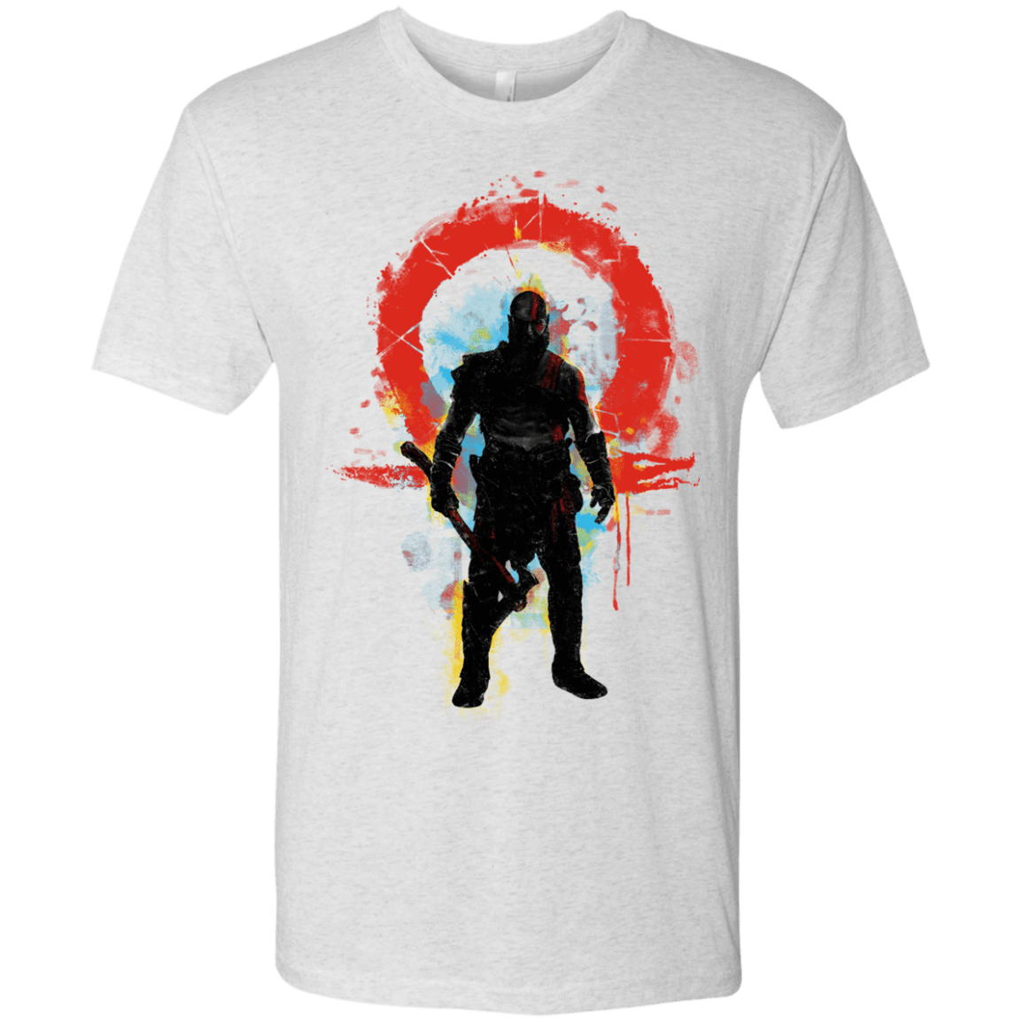 T-Shirts Heather White / S Storm of War Men's Triblend T-Shirt