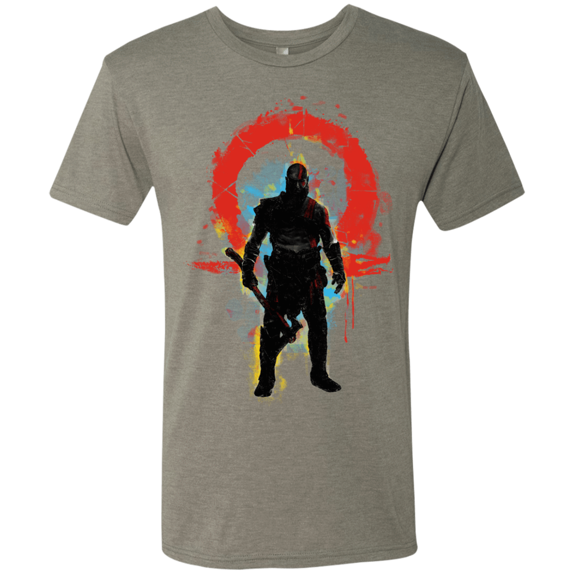 T-Shirts Venetian Grey / S Storm of War Men's Triblend T-Shirt