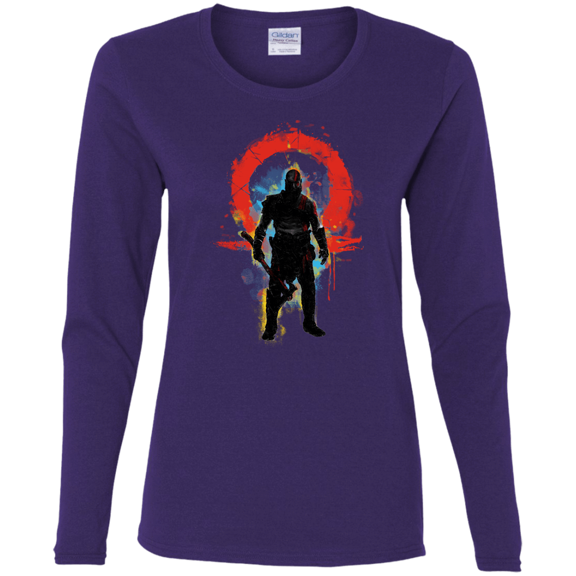 T-Shirts Purple / S Storm of War Women's Long Sleeve T-Shirt