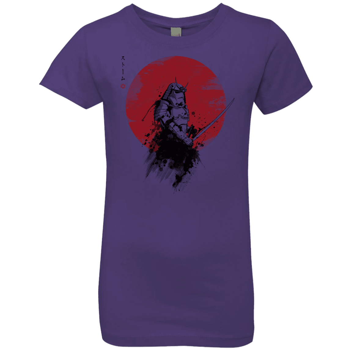 T-Shirts Purple Rush / YXS Storm Samurai Girls Premium T-Shirt