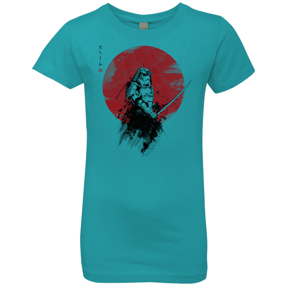 T-Shirts Tahiti Blue / YXS Storm Samurai Girls Premium T-Shirt