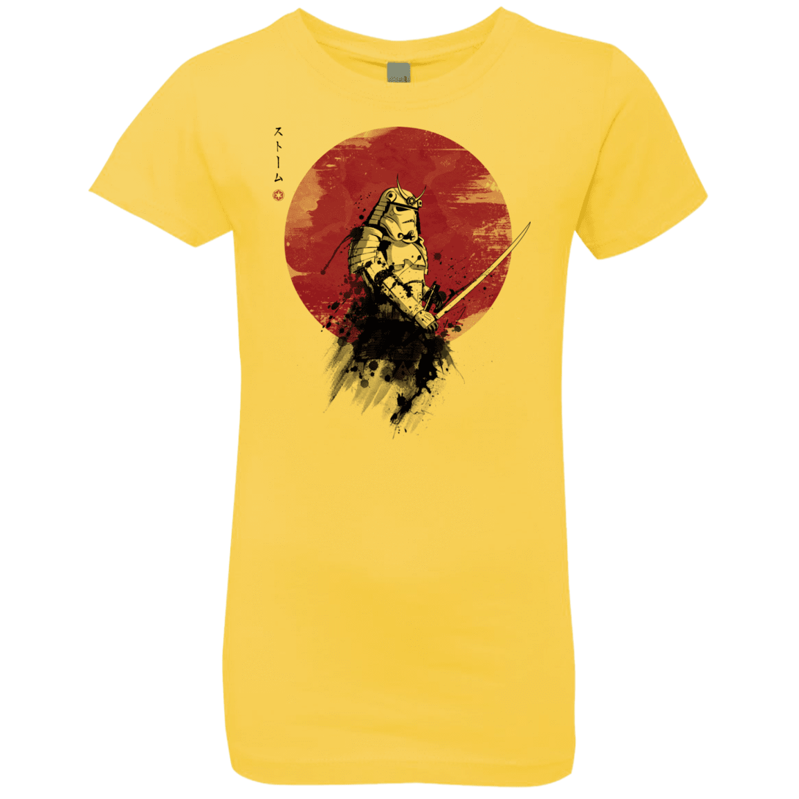 T-Shirts Vibrant Yellow / YXS Storm Samurai Girls Premium T-Shirt