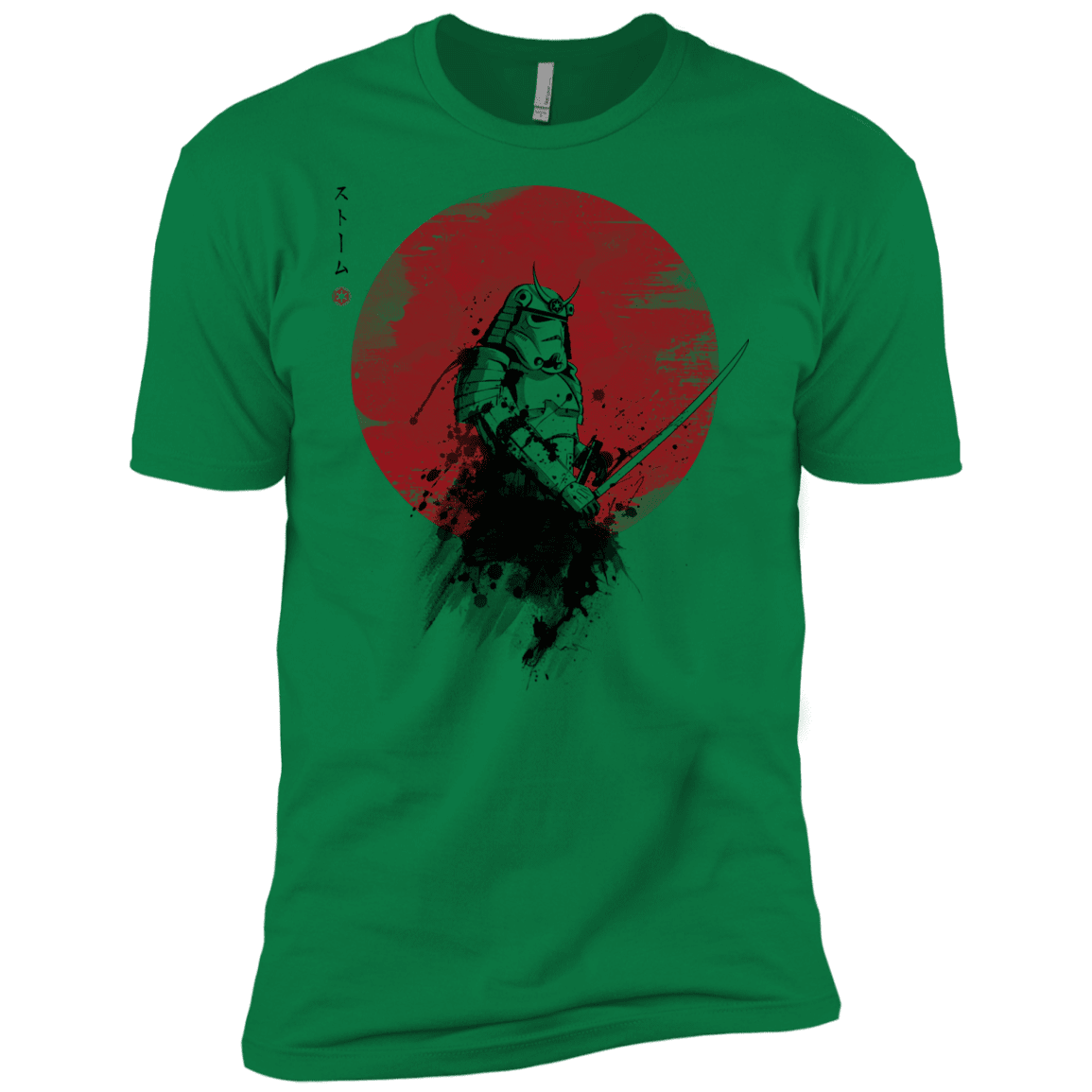 T-Shirts Kelly Green / X-Small Storm Samurai Men's Premium T-Shirt
