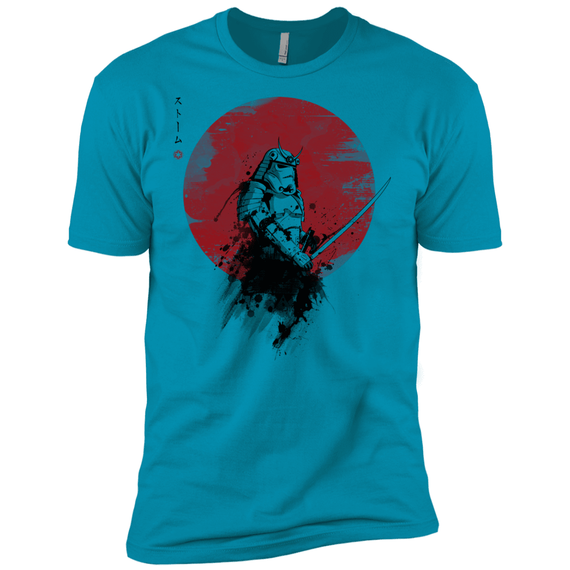 T-Shirts Turquoise / X-Small Storm Samurai Men's Premium T-Shirt