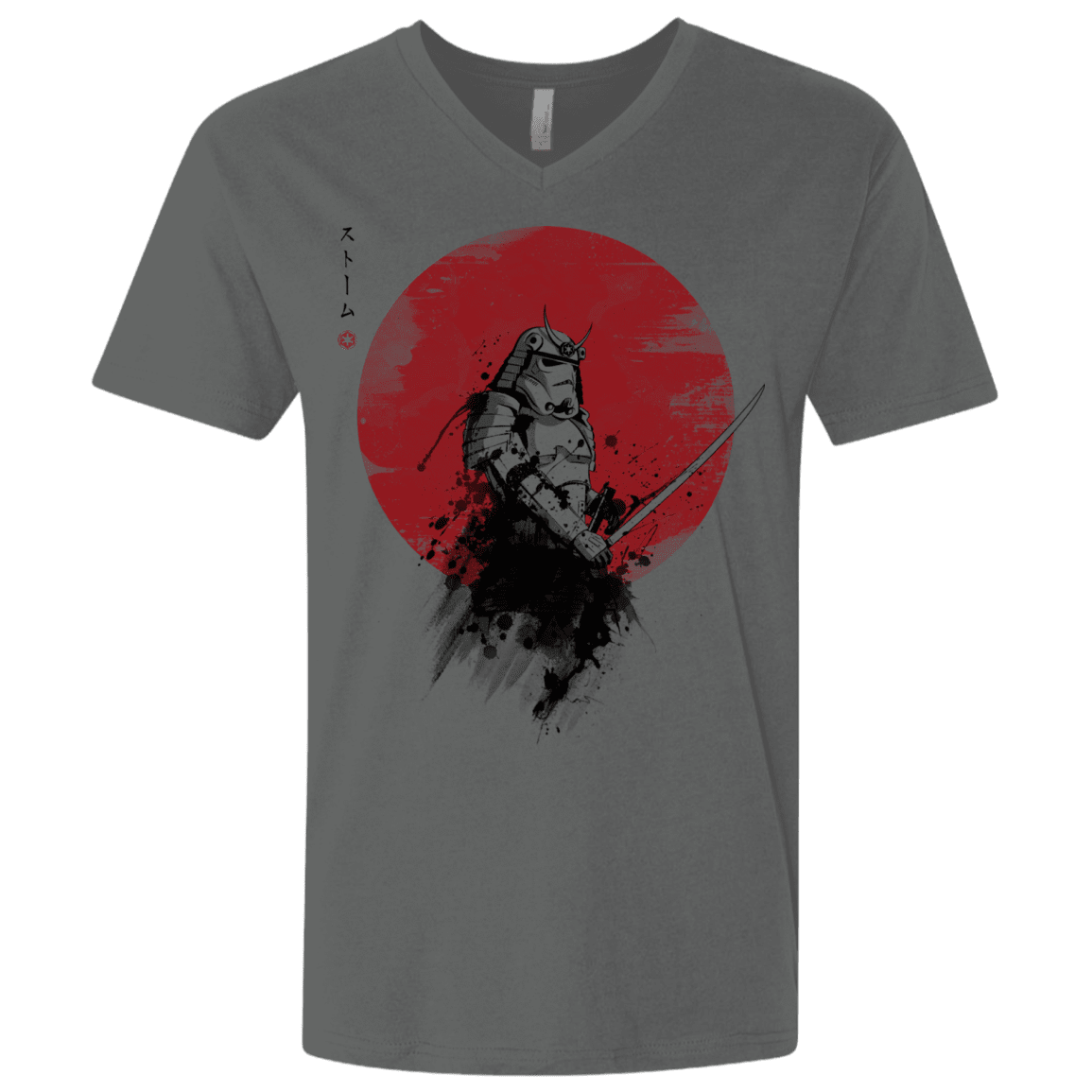T-Shirts Heavy Metal / X-Small Storm Samurai Men's Premium V-Neck