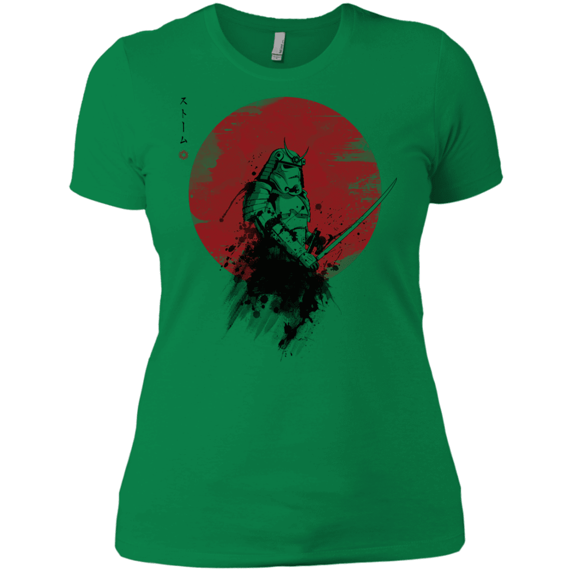 T-Shirts Kelly Green / X-Small Storm Samurai Women's Premium T-Shirt