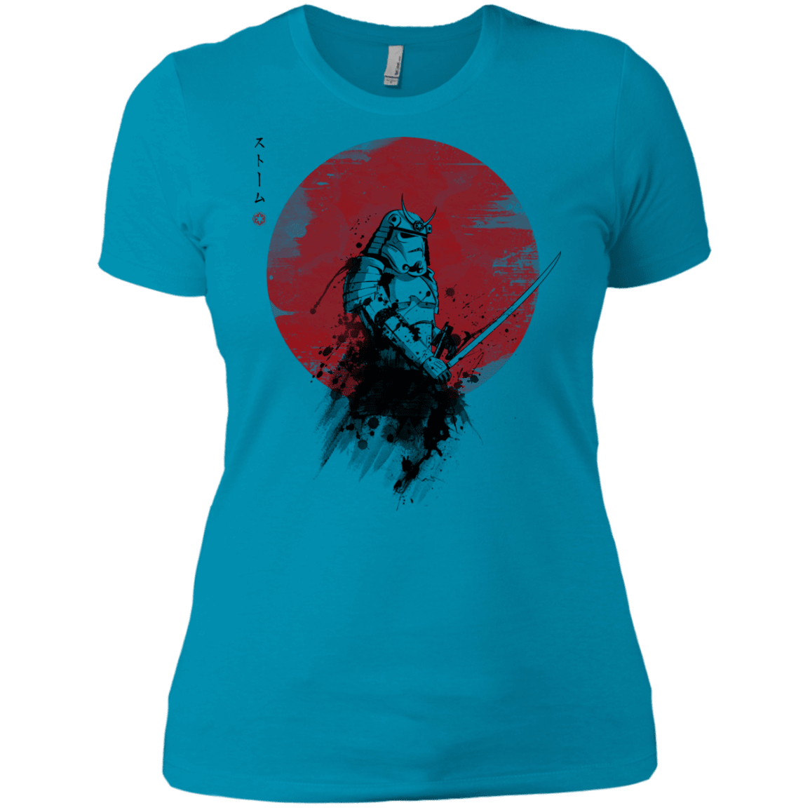 T-Shirts Turquoise / X-Small Storm Samurai Women's Premium T-Shirt