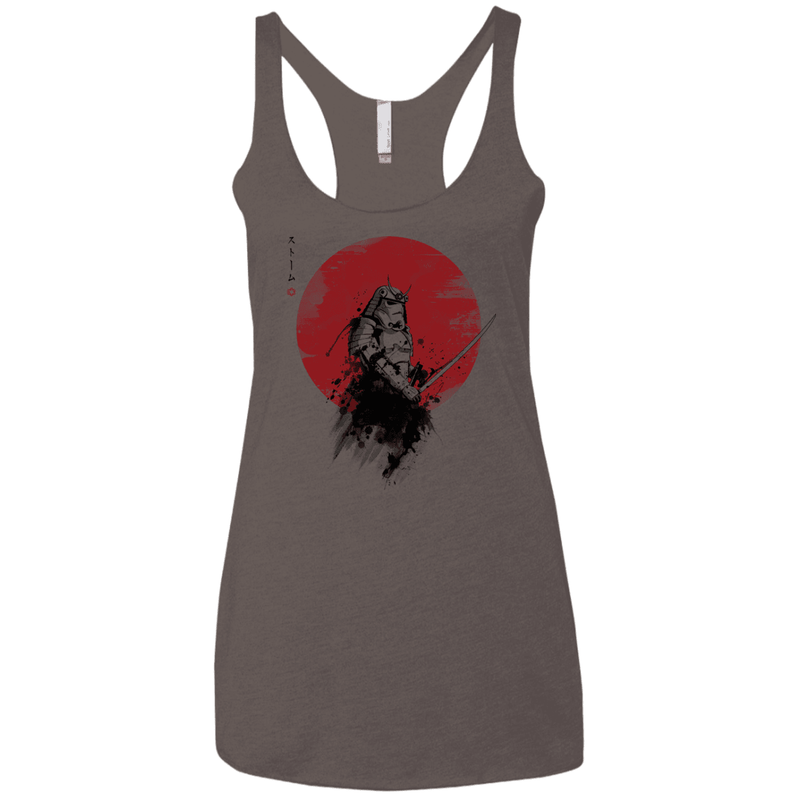 T-Shirts Macchiato / X-Small Storm Samurai Women's Triblend Racerback Tank