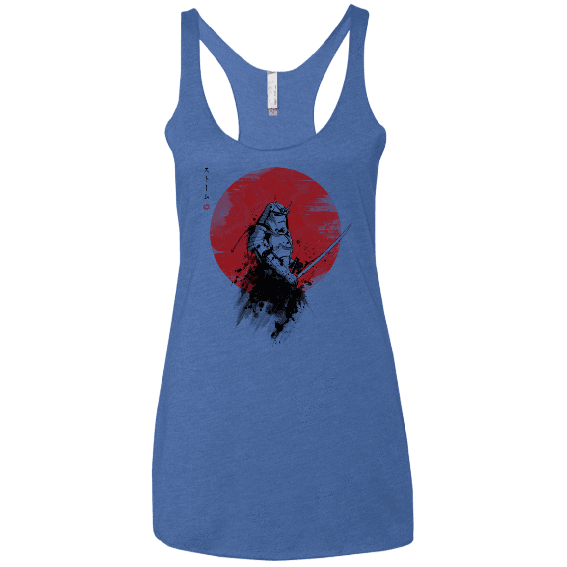 T-Shirts Vintage Royal / X-Small Storm Samurai Women's Triblend Racerback Tank